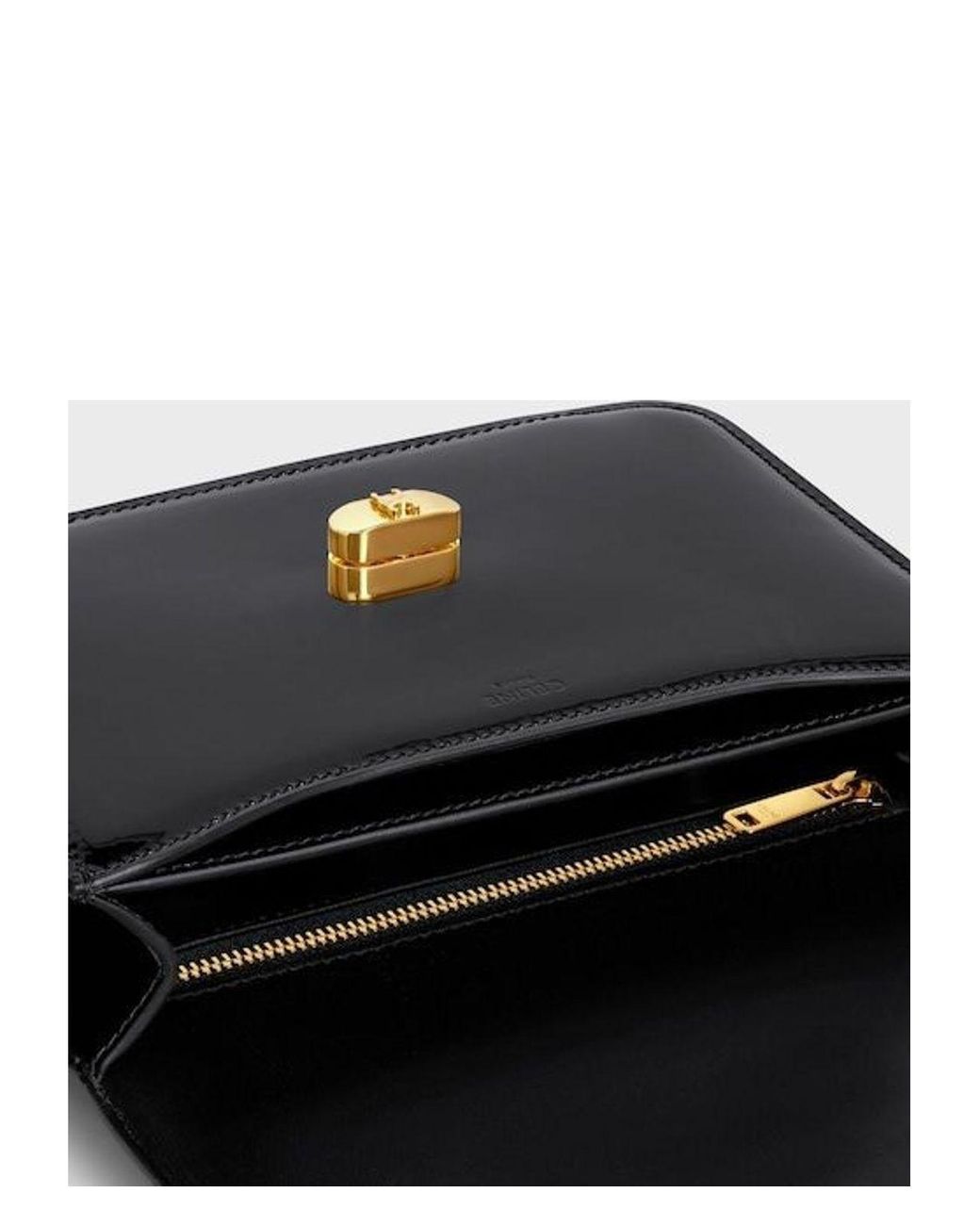 Celine Josephine T-Shirtn Bag in Black | Lyst