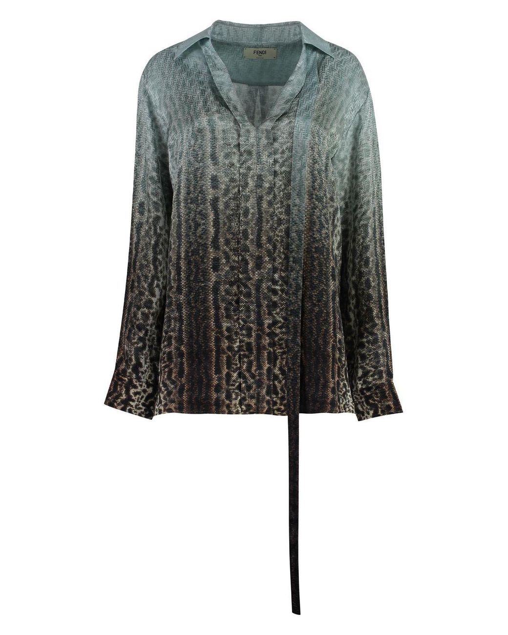 Fendi print blouse outlet