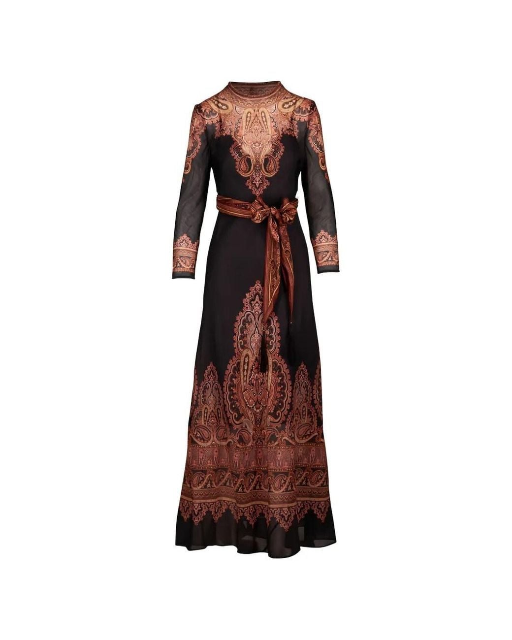 Zimmermann Brown Ascent Dress