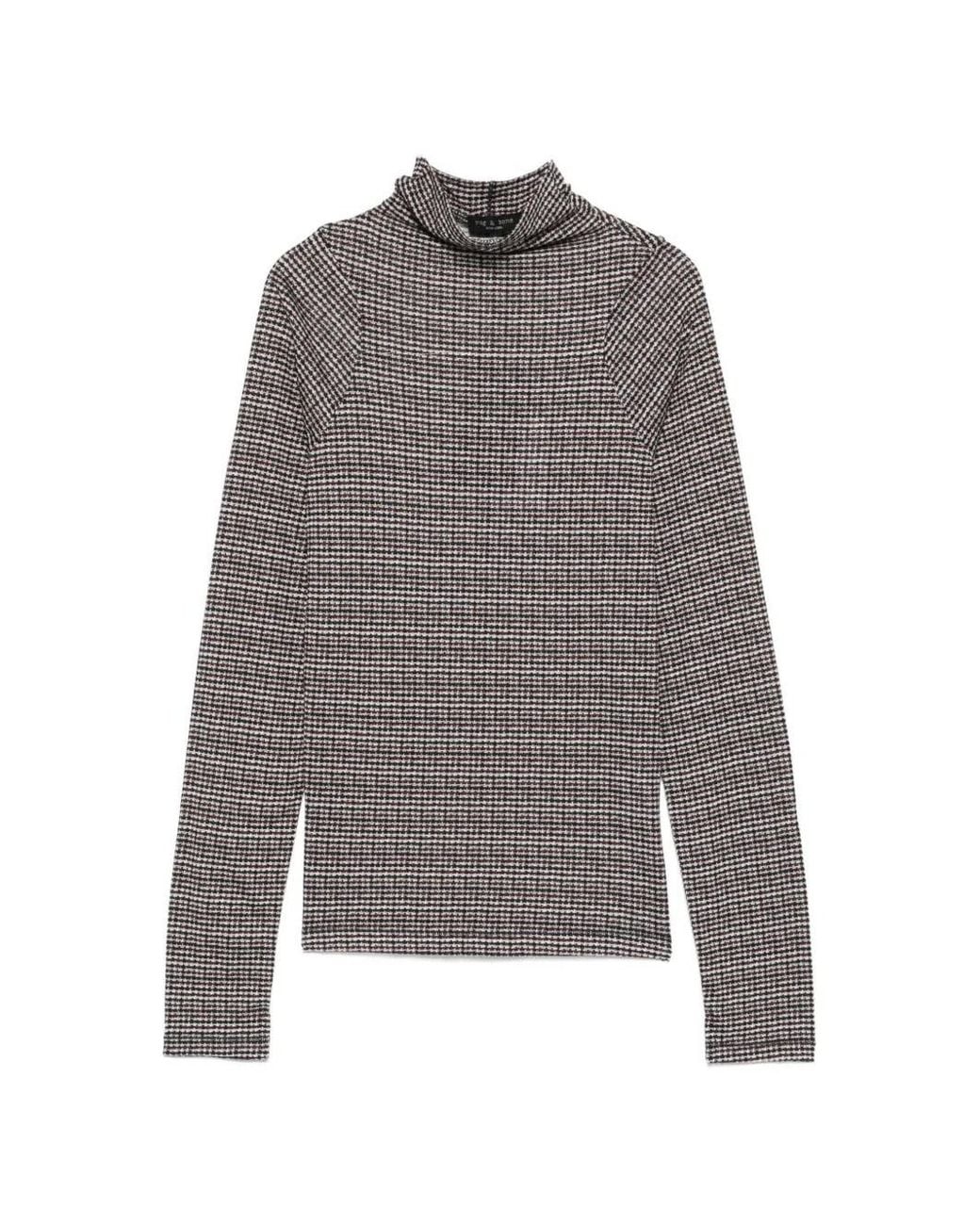 Rag & Bone Gray Shawn Tee