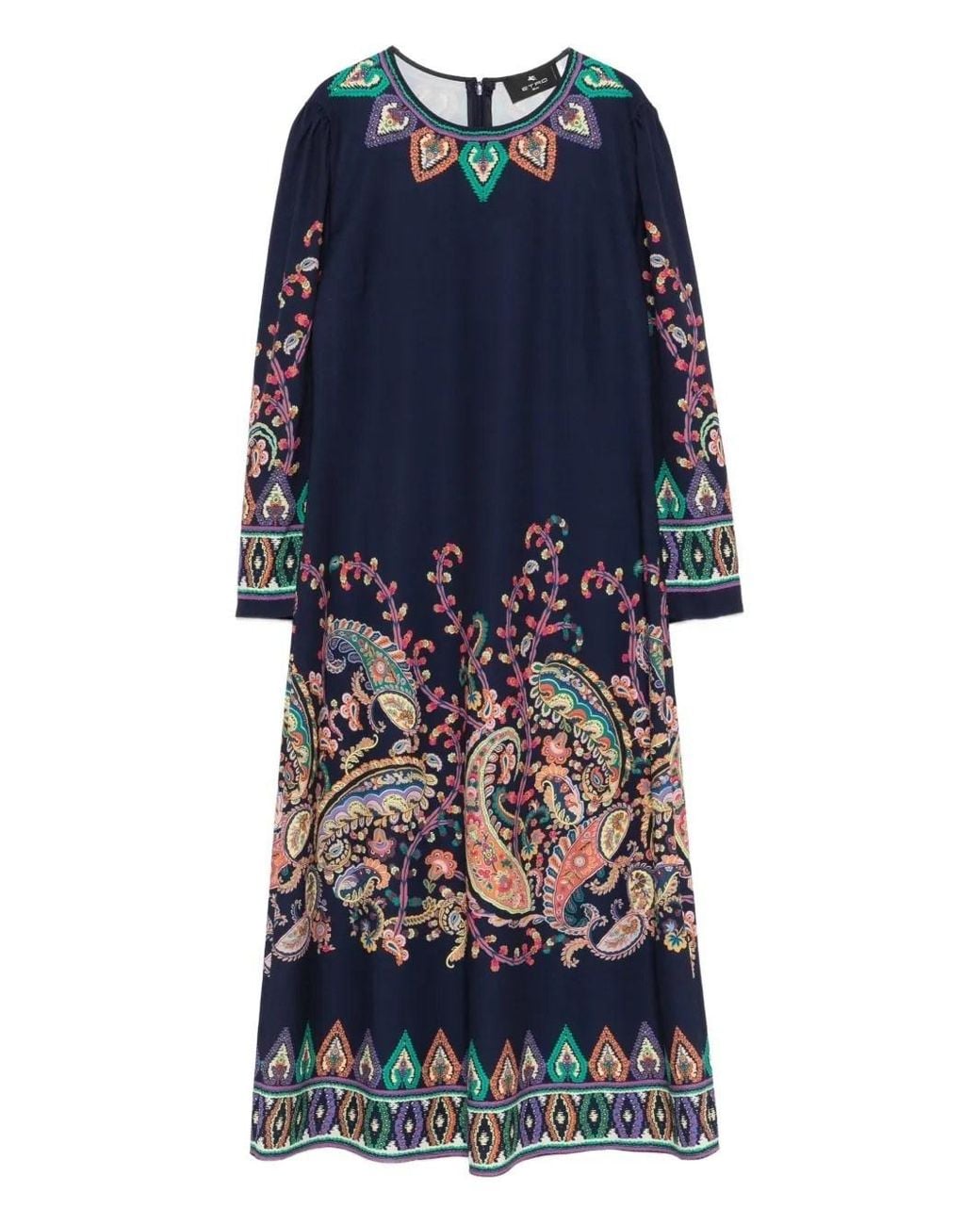 Etro Blue Polyester Elastane Dress
