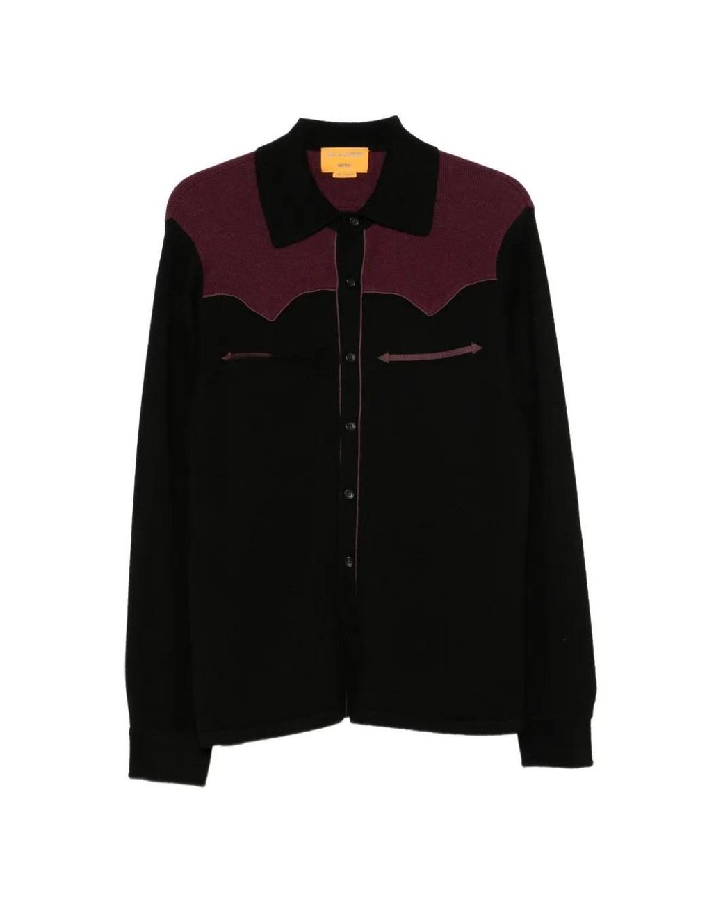 Guest In Residence Black Western Button Up Shirt