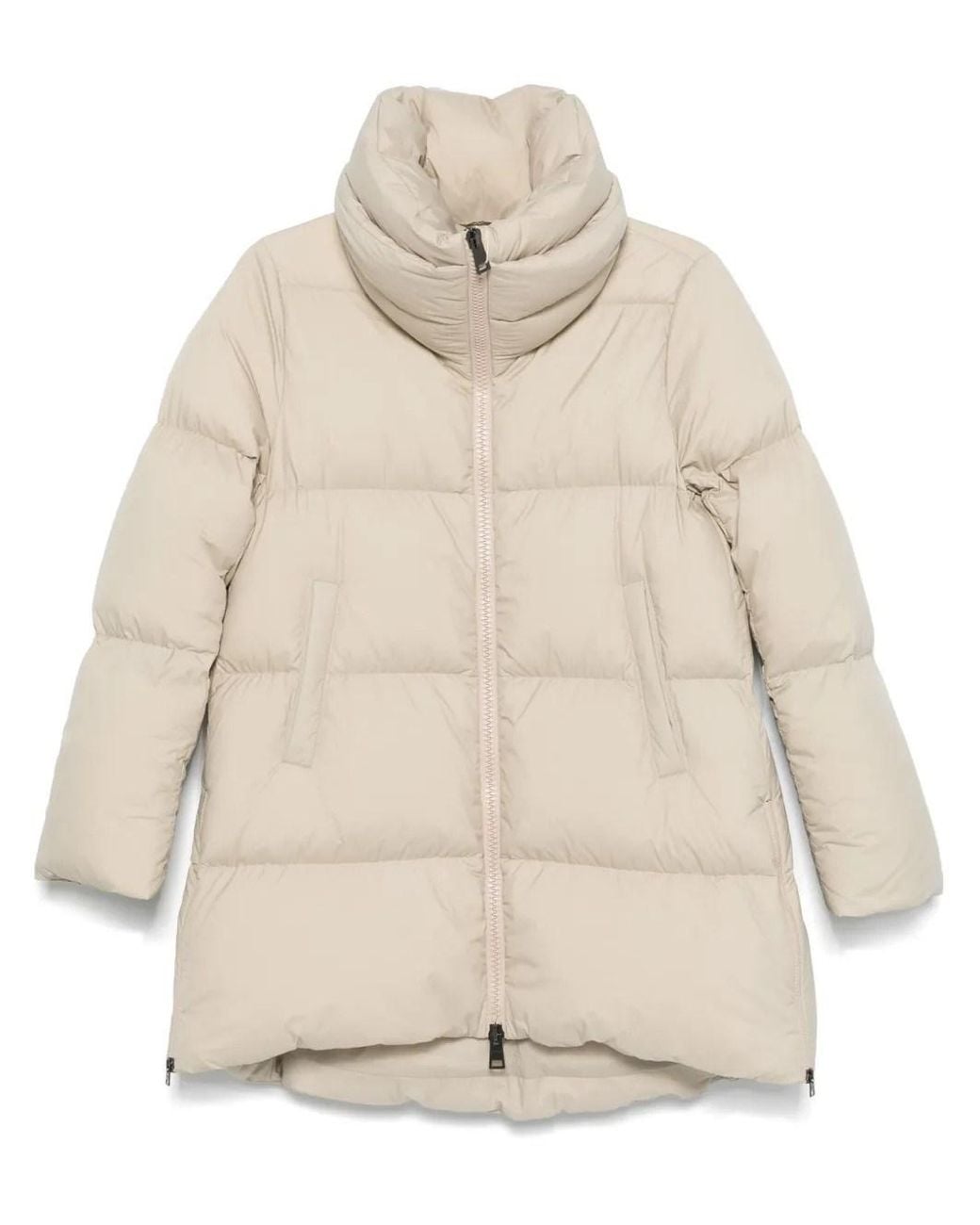 Herno Natural A-Line Padded Jacket