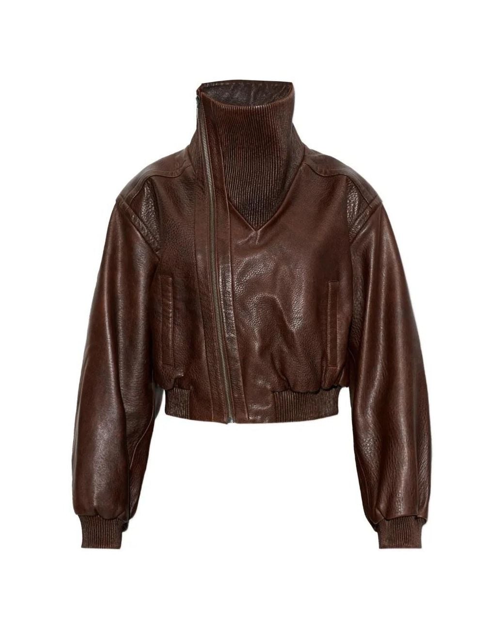 Christopher Esber Brown Veste Lunnet En Cuir
