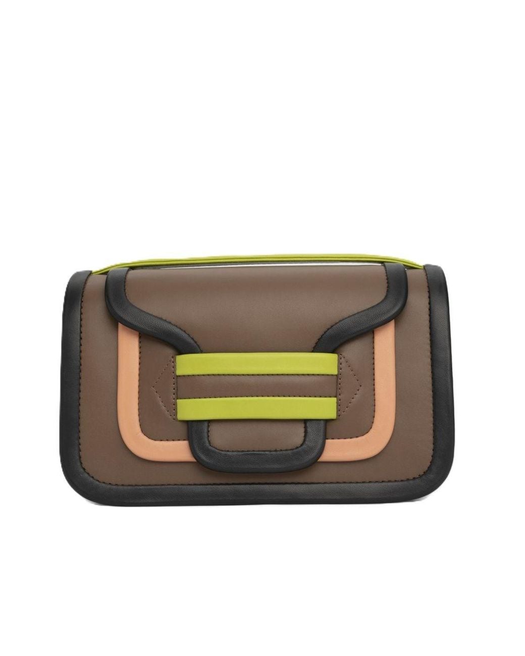 Maxi Alpha Bag di Pierre Hardy in Natural