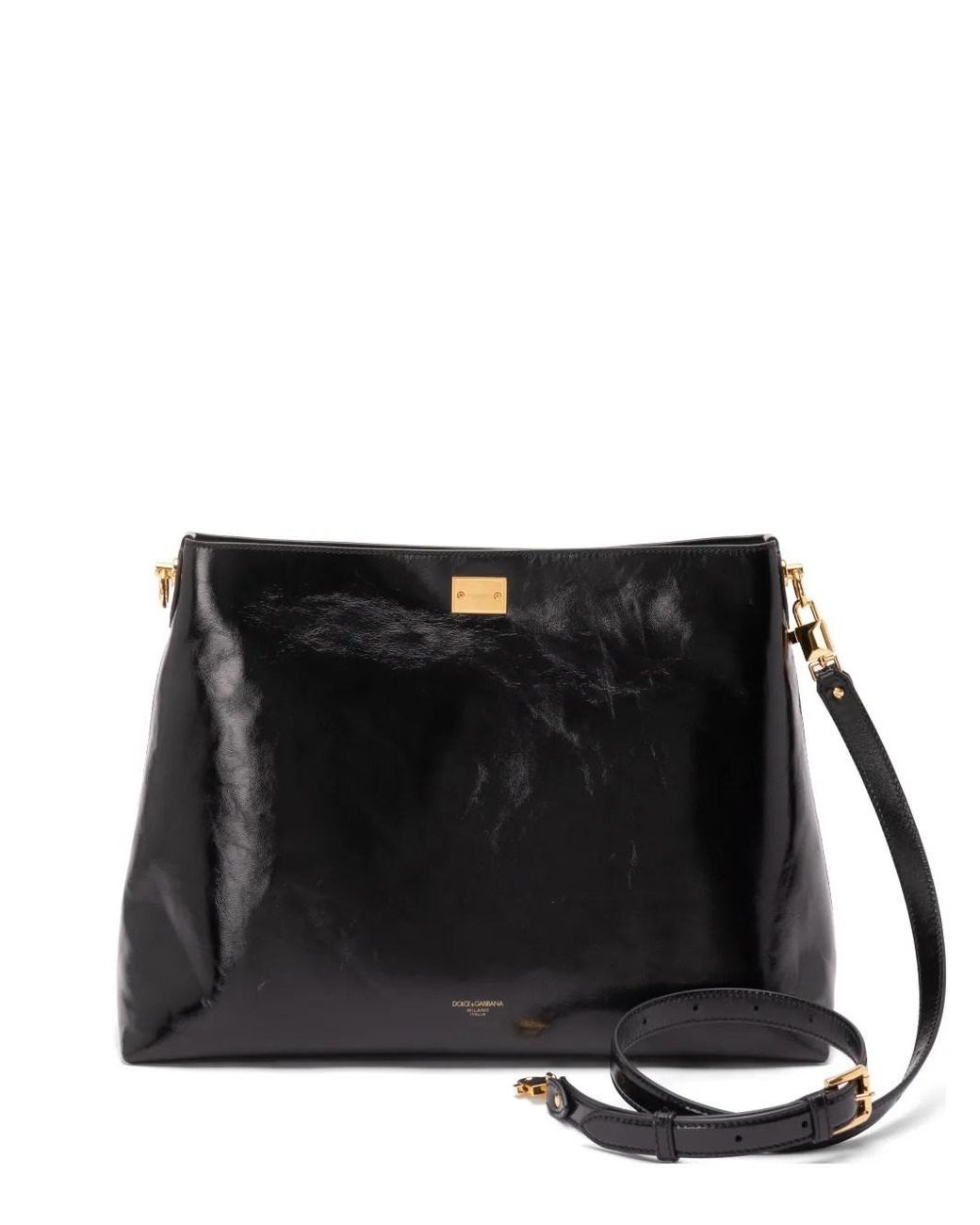 Dolce & Gabbana Black Dolce & Gabbana Tote Bag With Shoulder Strap