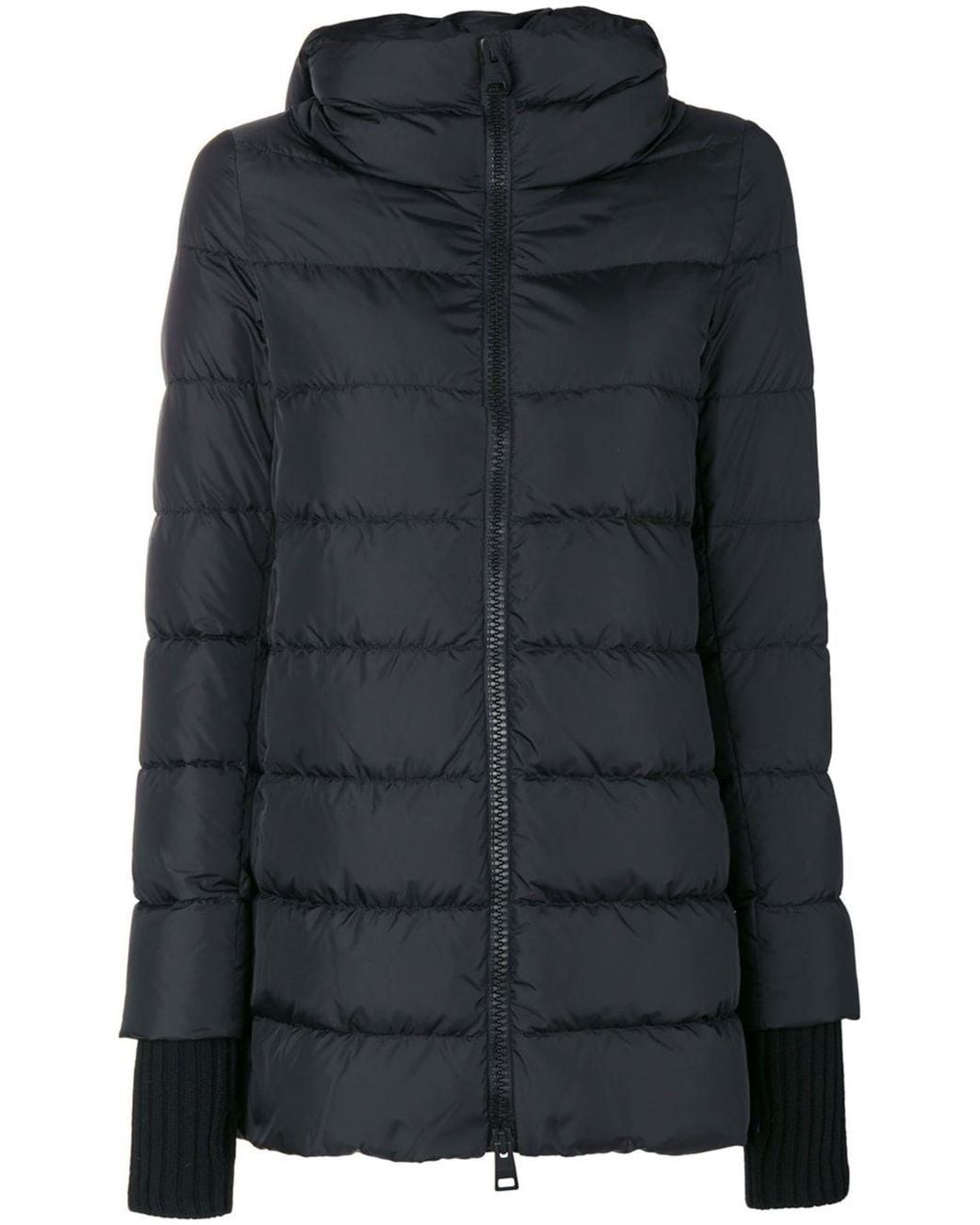 Herno Black Medium Down Jacket For