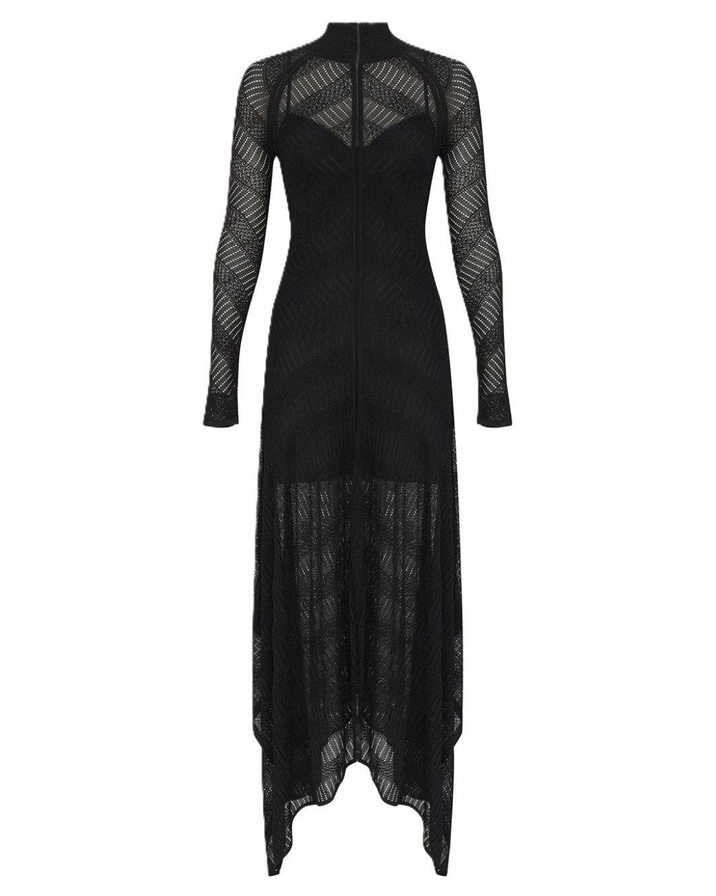 Zimmermann Black Vailant Lace Dress