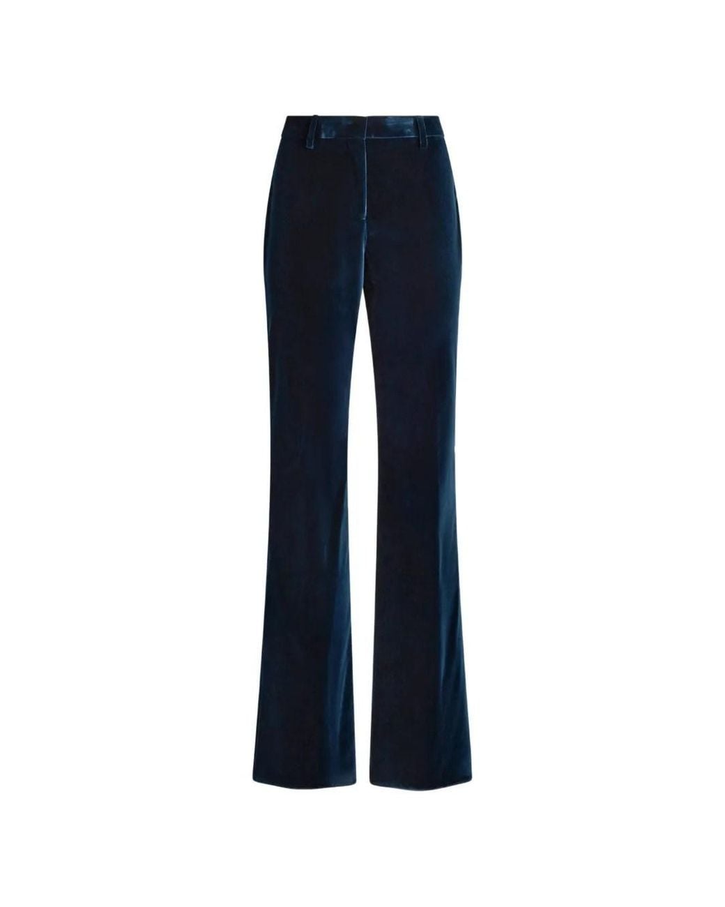 Etro Blue Cotton Velvet Trousers