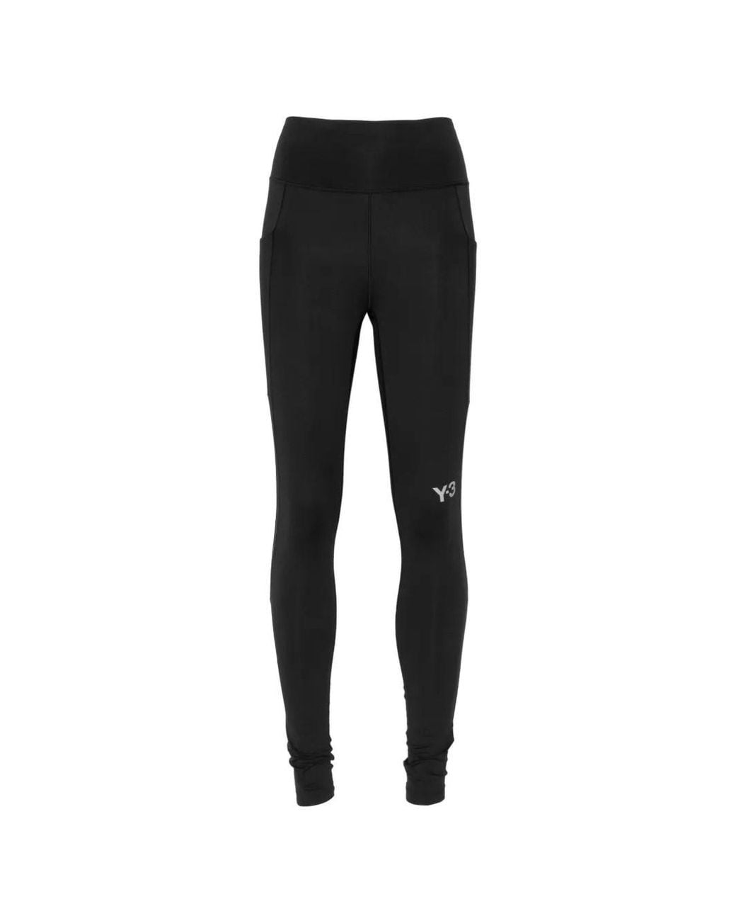 Y-3 Black Running Tights