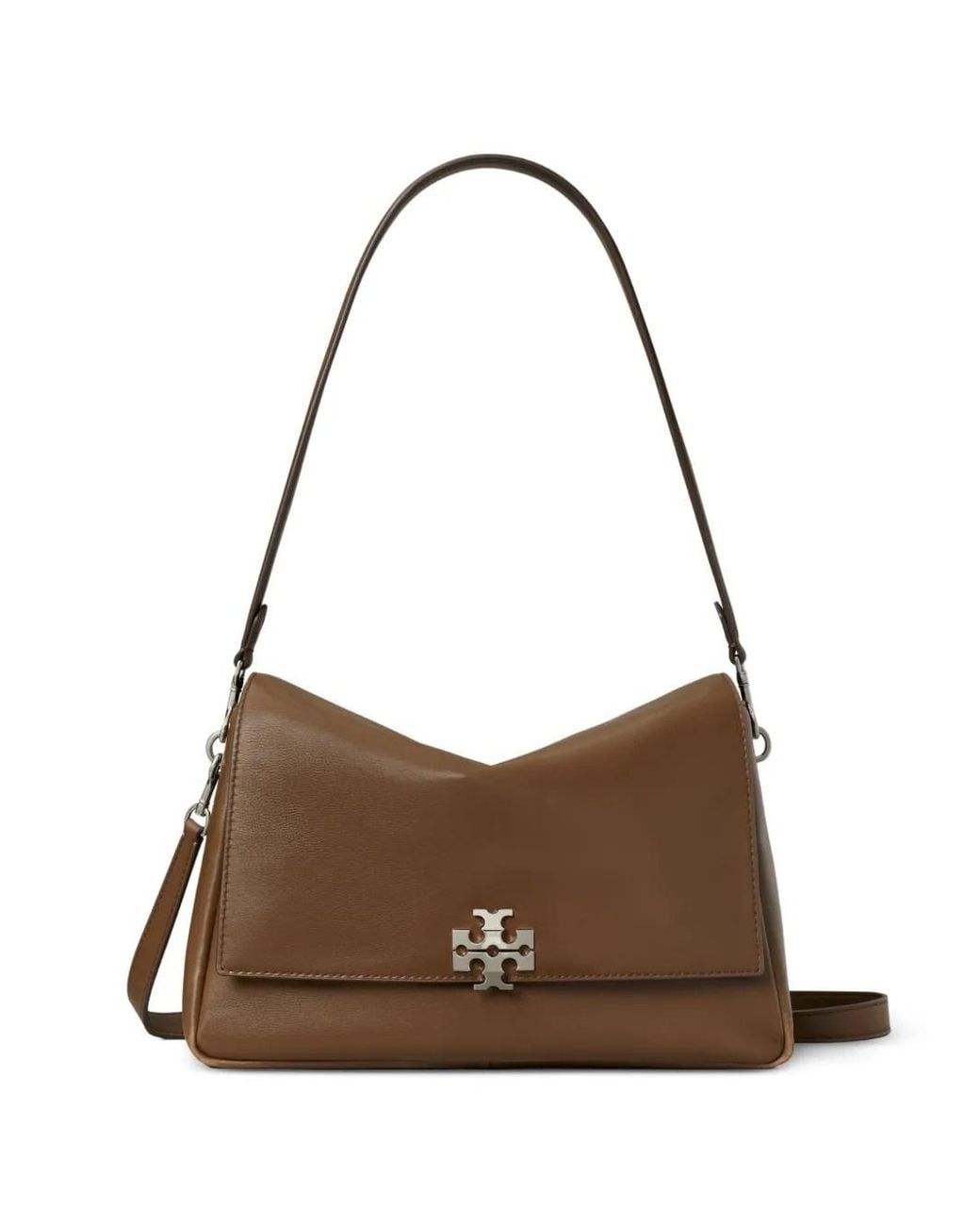 Tory Burch Brown Charlie Shoulder Bag