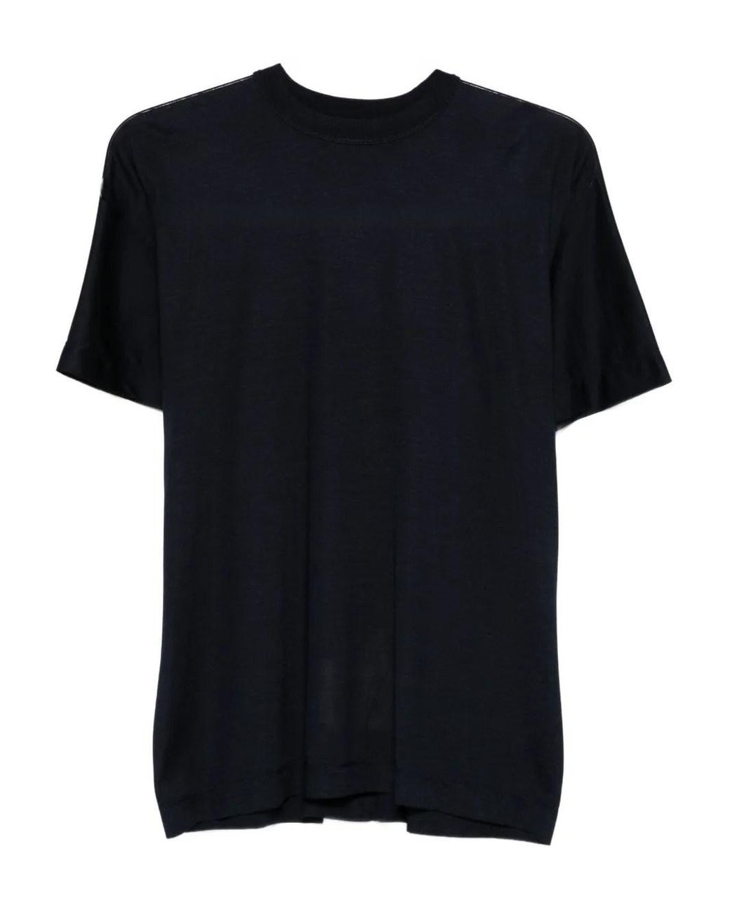 Carven Black Silk Tee