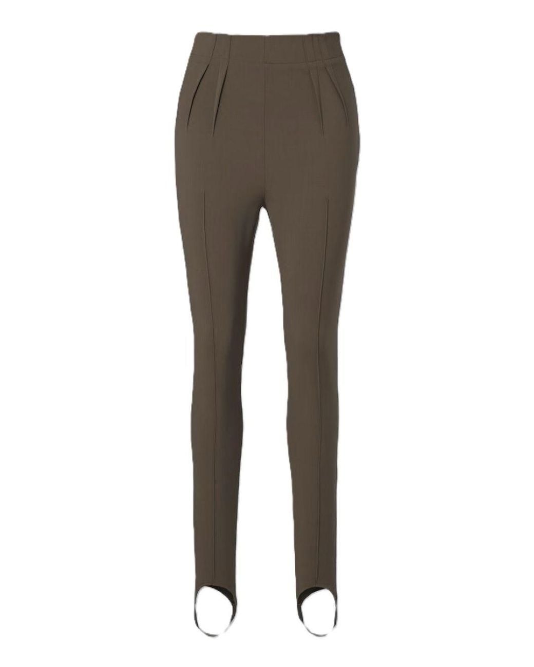 Mugler Gray Tailored Legging