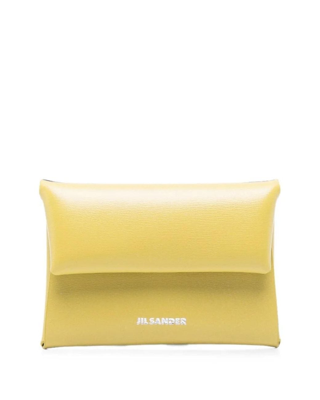 Jil Sander Yellow Envelope Card Holder