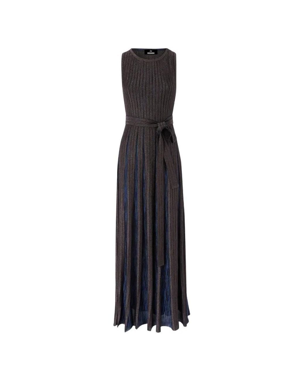 Missoni White Lurex Gown Dress