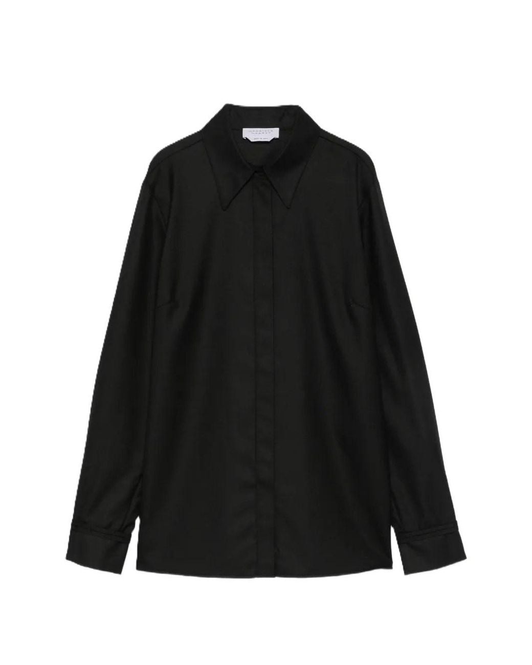 Gabriela Hearst Black Cruz Shirt