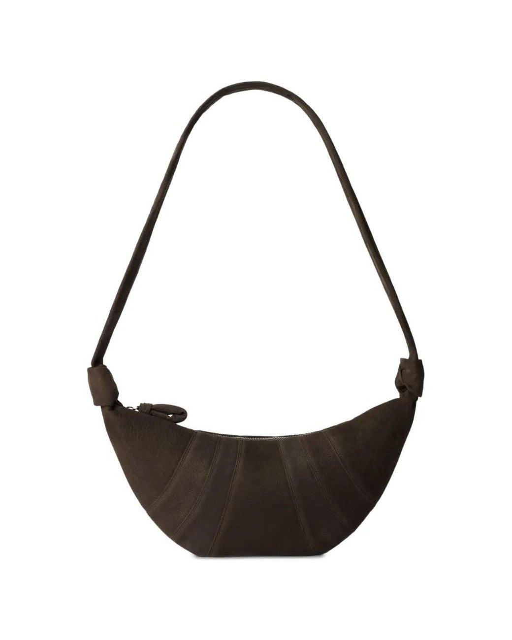 Lemaire Black Medium Croissant Bag