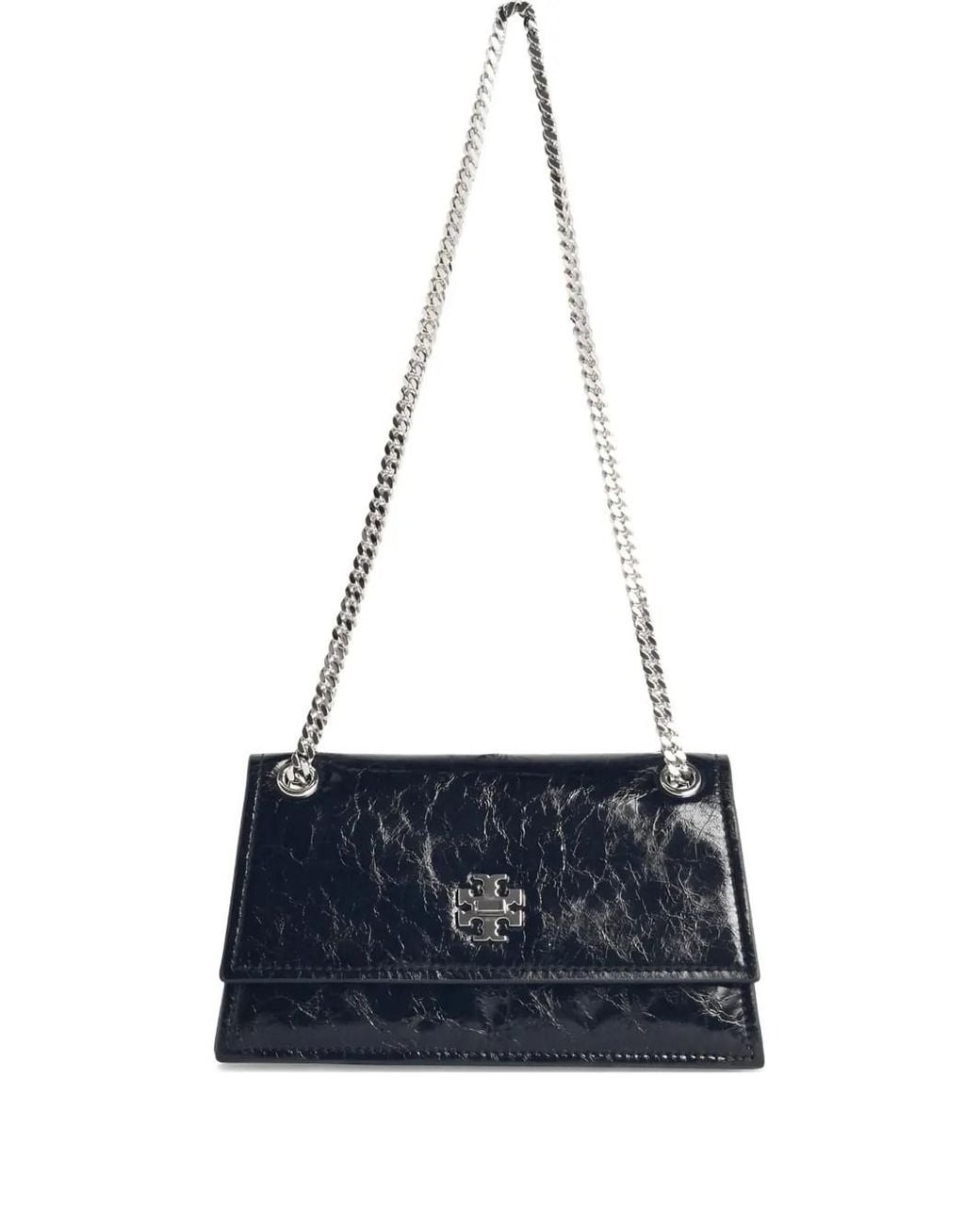 Tory Burch Blue Kira Turnlock Mini Bag