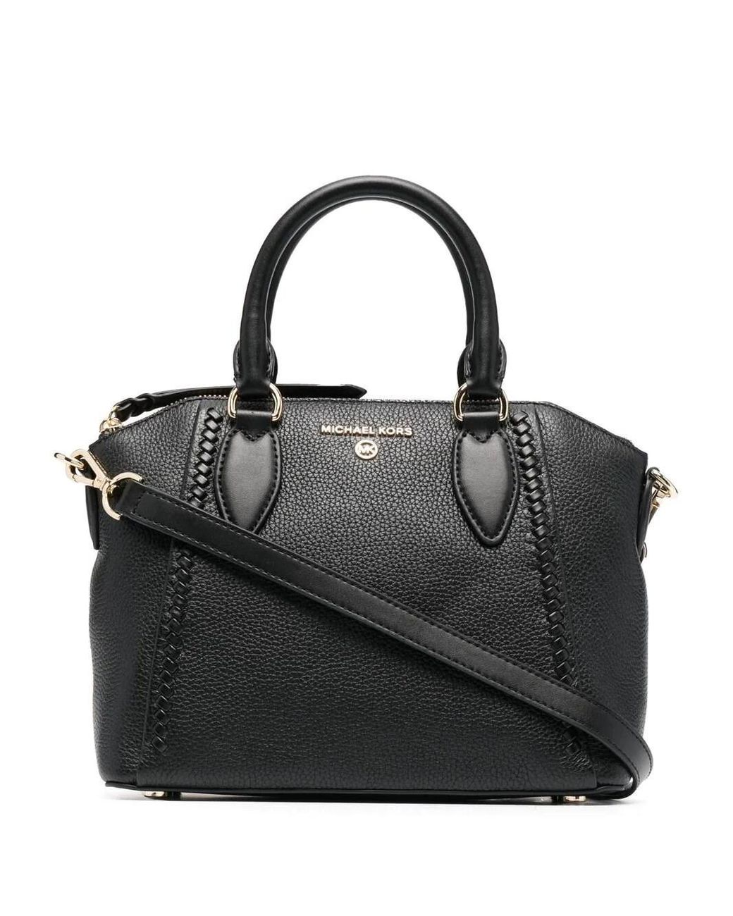 Michael Kors Sienna Calf-leather Tote Bag in Black | Lyst UK