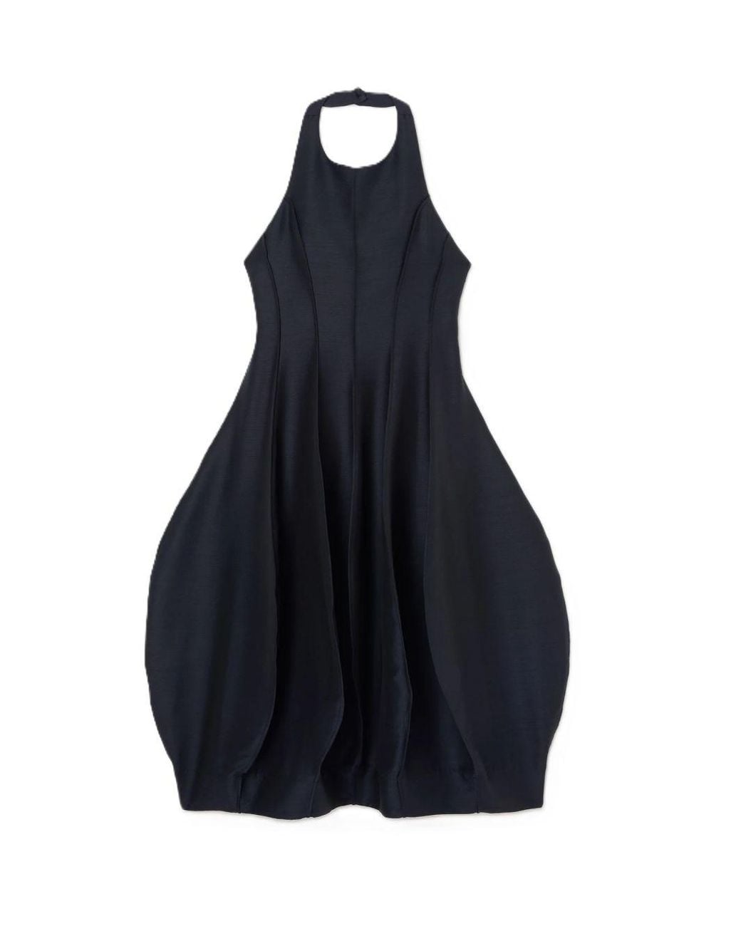 Rohe Blue Open Back Tulip Dress