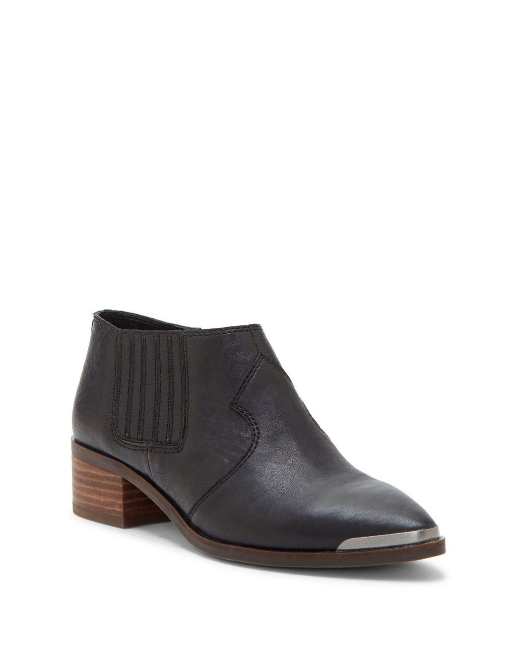 Lucky Brand Leather Kalbah Bootie in Black - Lyst