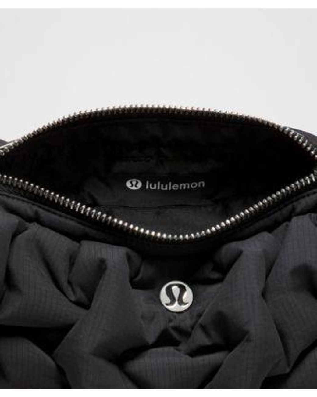 lululemon athletica Black Quilty Puff Small Crossbody Bag 2.4L