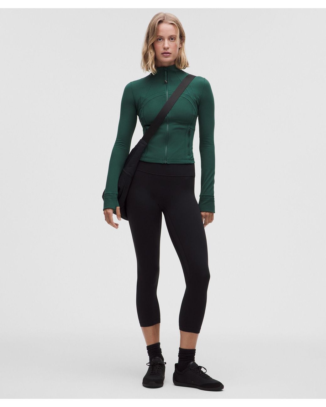 lululemon athletica Green Define Cropped Jacket