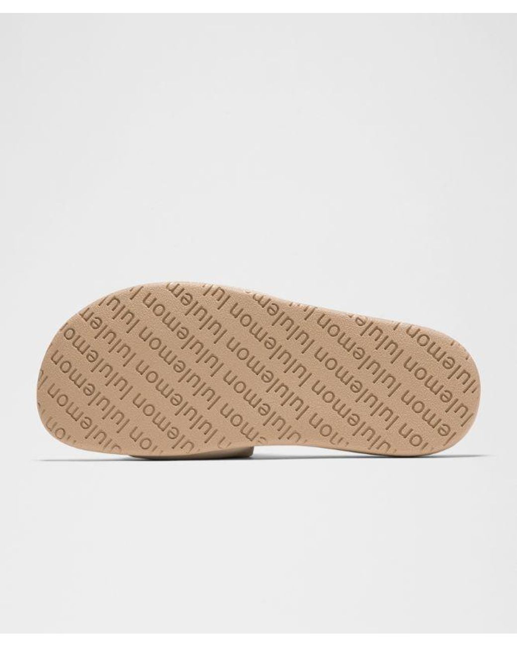 lululemon athletica Natural – Restfeel Slides – Size 14