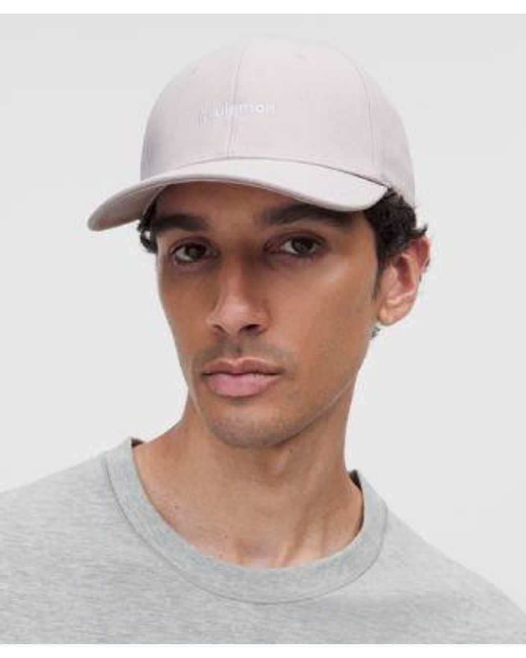 lululemon athletica White – Classic Ball Cap Structured Wordmark – /Pastel – Size Large/Xl