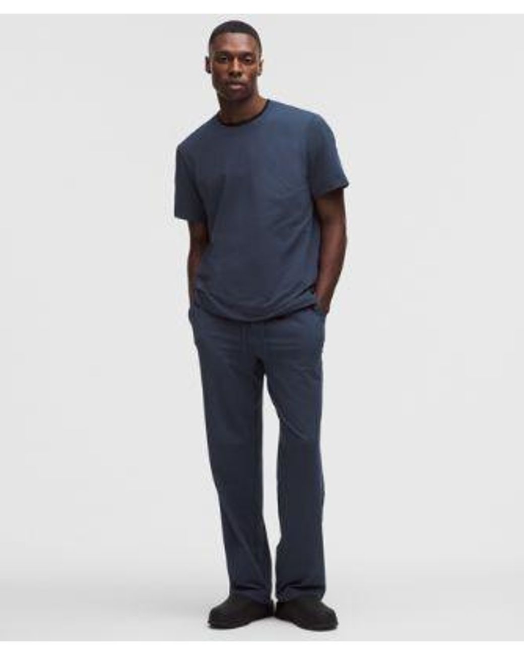 lululemon athletica Blue Soft Jersey Short-Sleeve Shirt for men