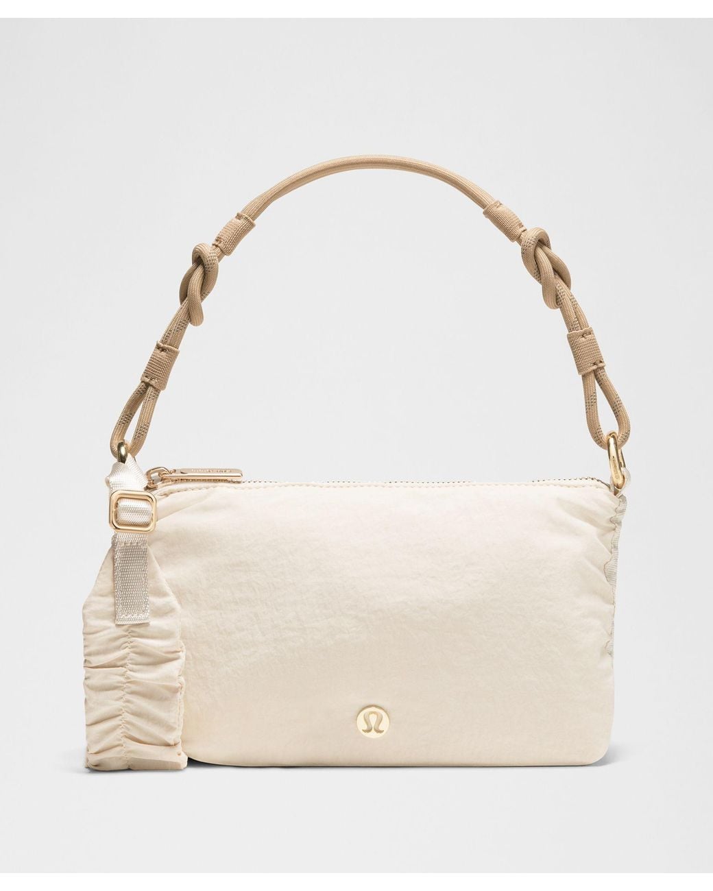 lululemon Ruched Shoulder Bag Mini 1.5L in Natural | Lyst