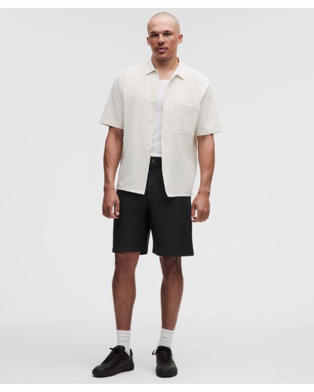 lululemon athletica White Easyfive Relaxed-Fit Short 9" for men