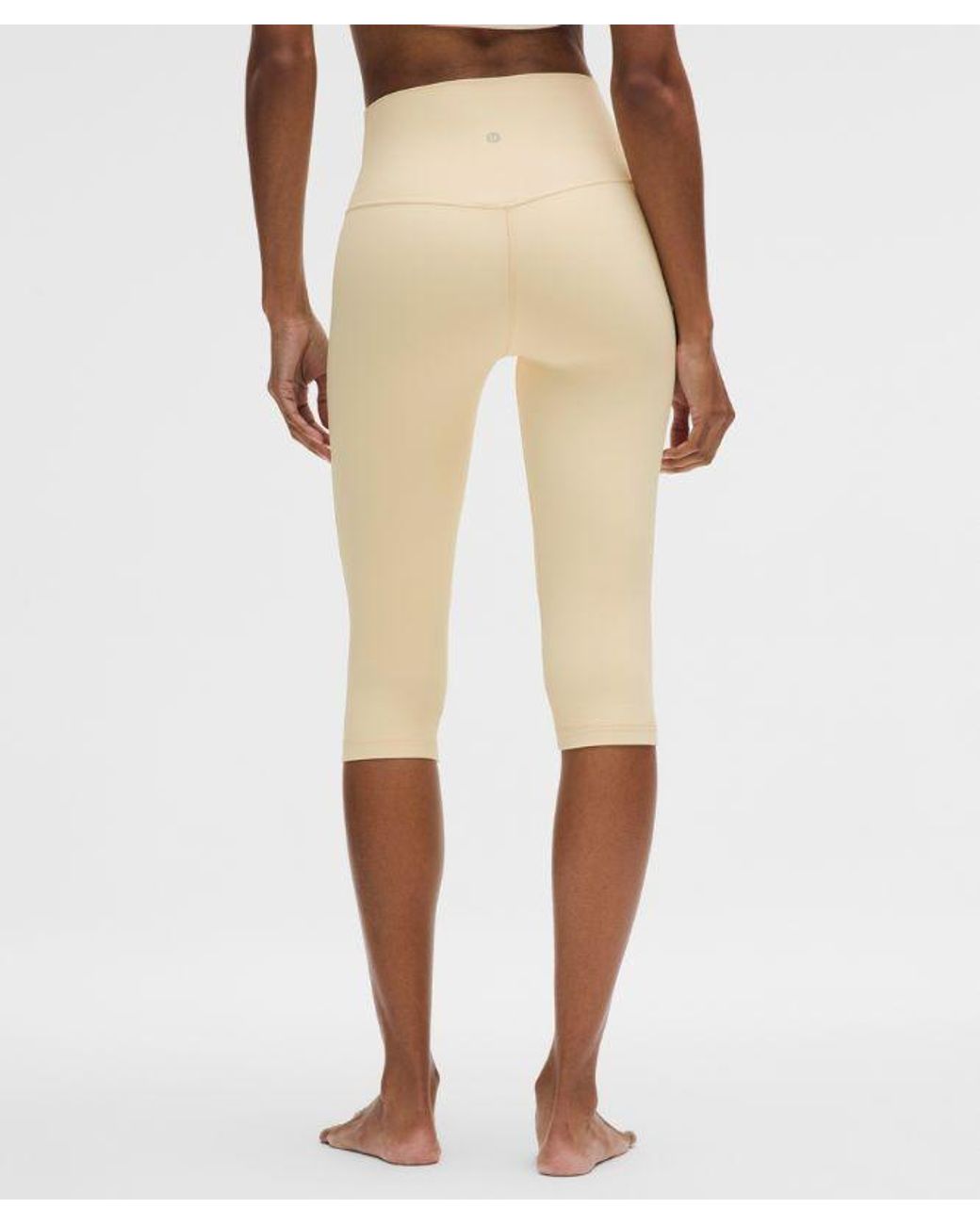 lululemon athletica Natural – Align High-Rise Crop Leggings – 17" – – Size 10