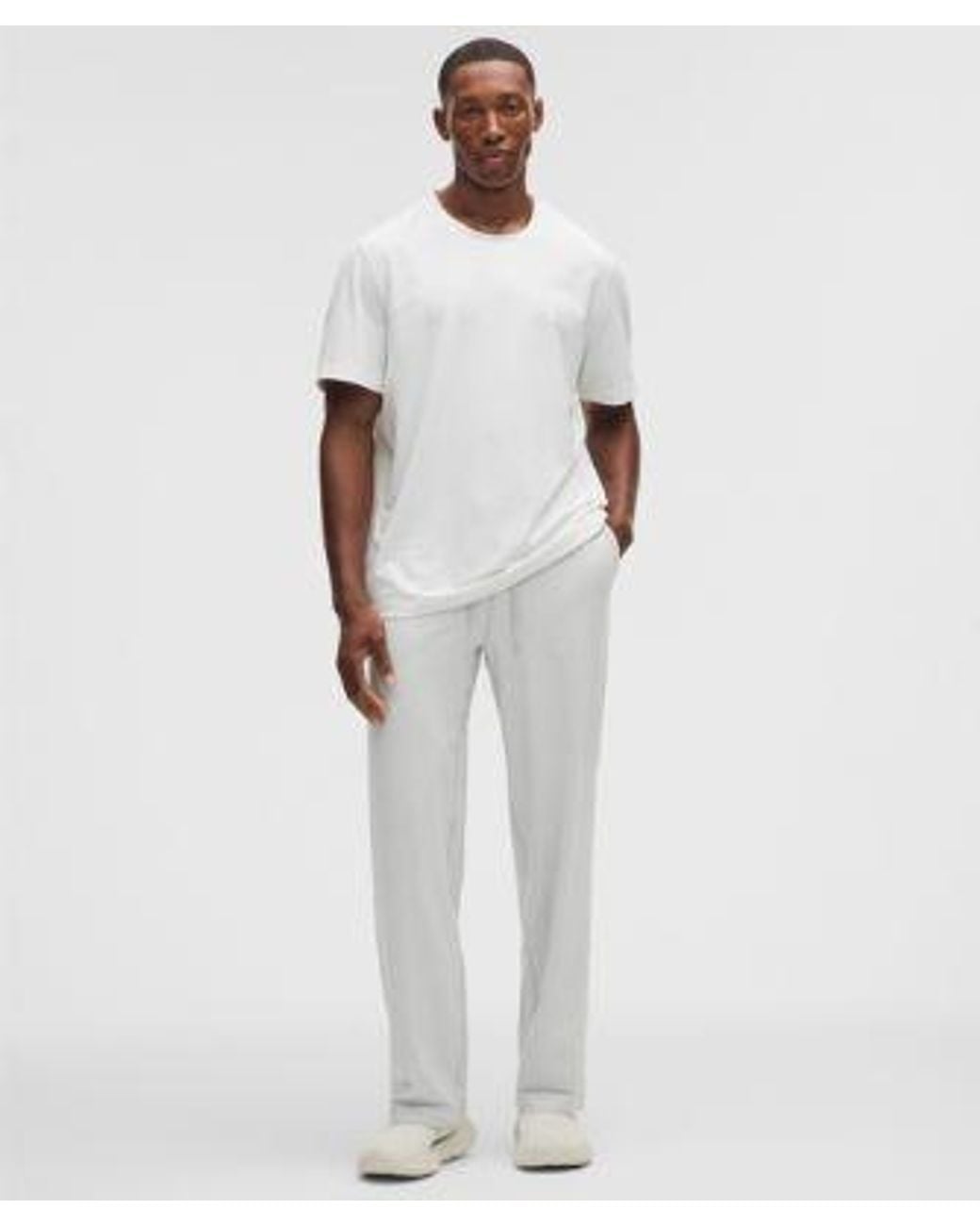lululemon athletica Gray Soft Jersey Classic-Fit Pant for men