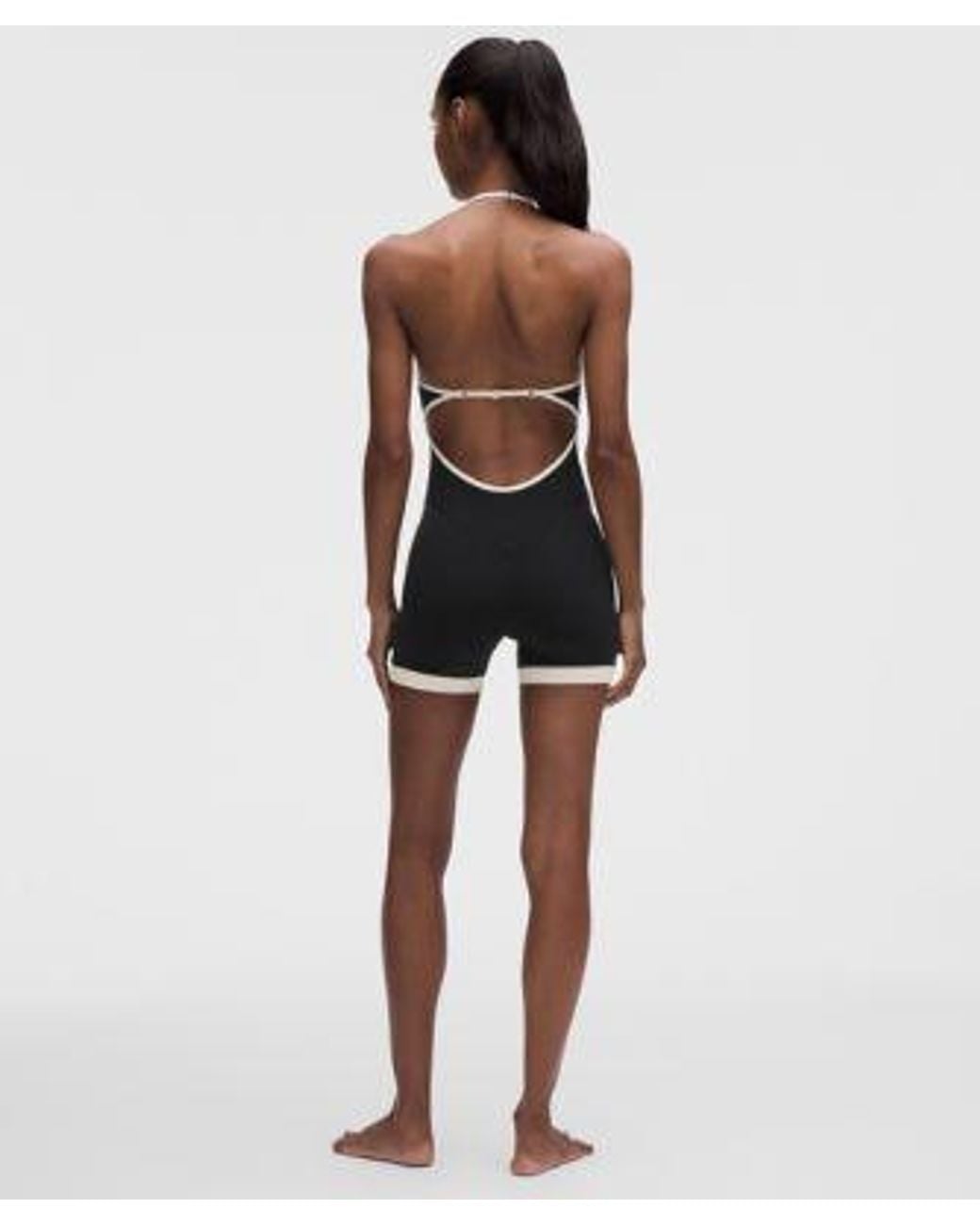 lululemon athletica Multicolor – Nulu Strappy Halterneck Bodysuit – – Size Large