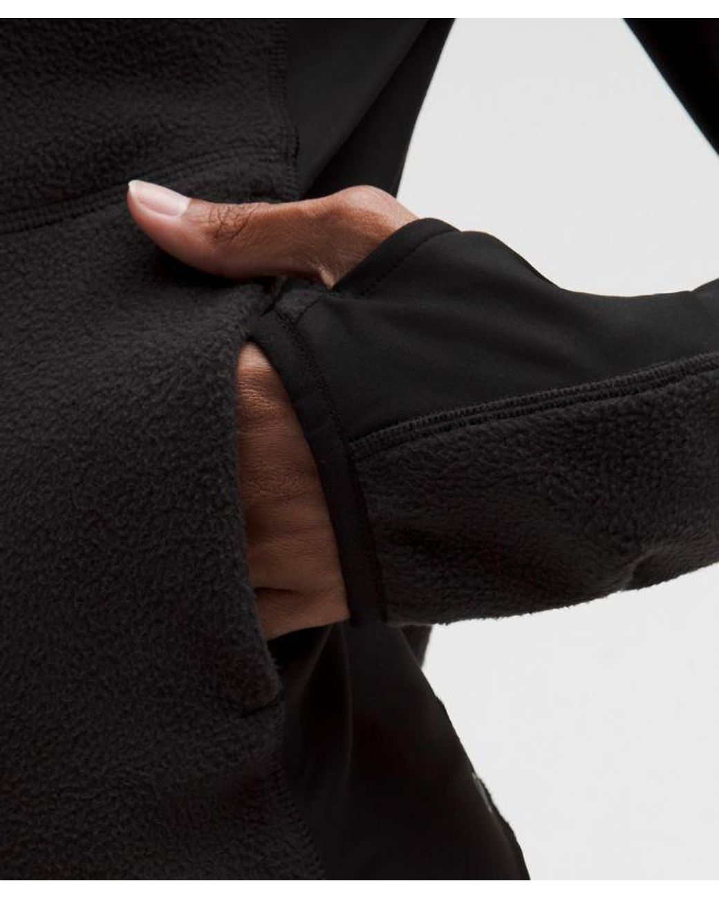 lululemon athletica Black – Tumbled Running Jacket – –