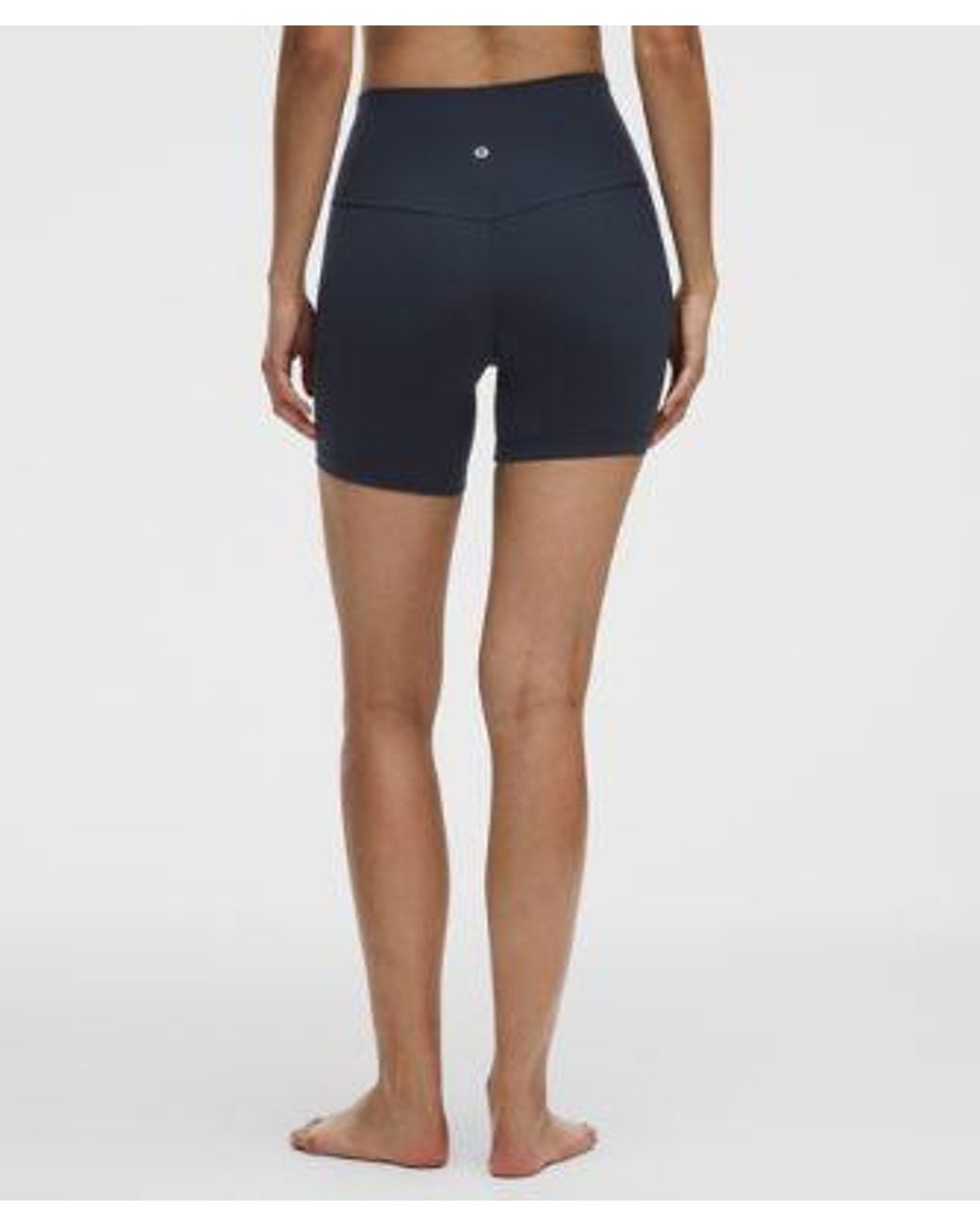 lululemon athletica Blue Align No Line High-Rise Short 6"