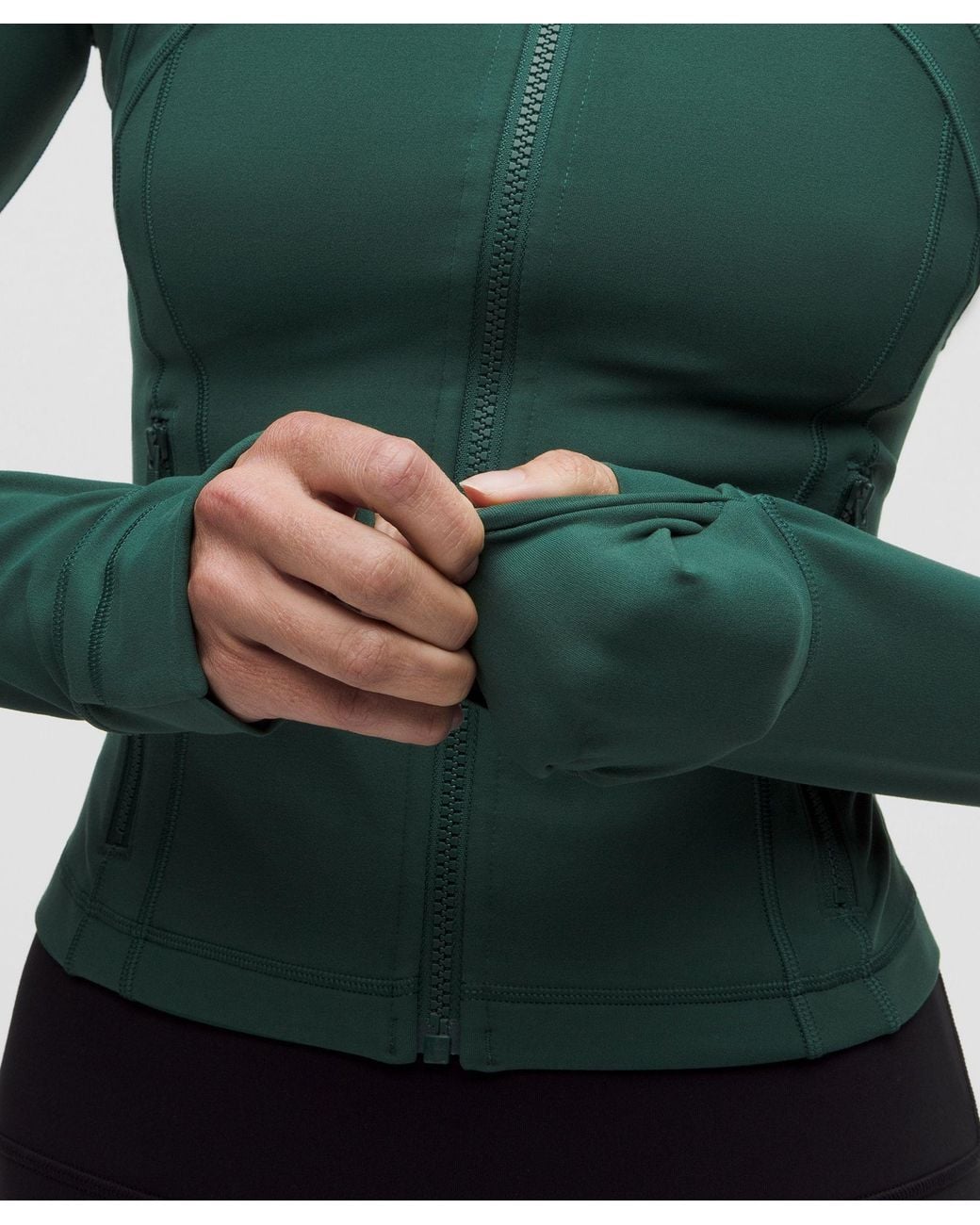 lululemon athletica Green Define Cropped Jacket