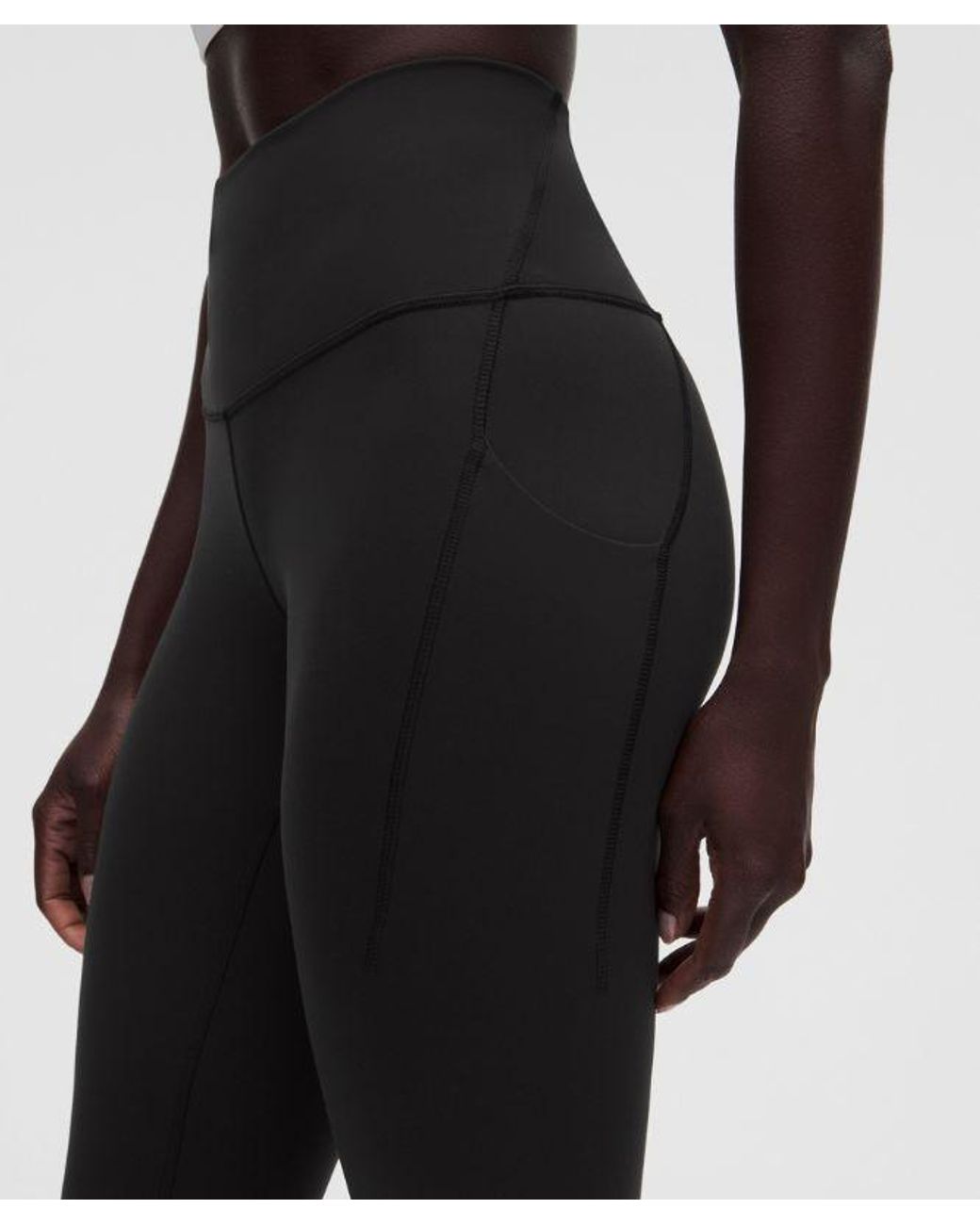 lululemon athletica Wunder Train High-rise Tight Leggings With Pockets - 25" - Color Black - Size 4