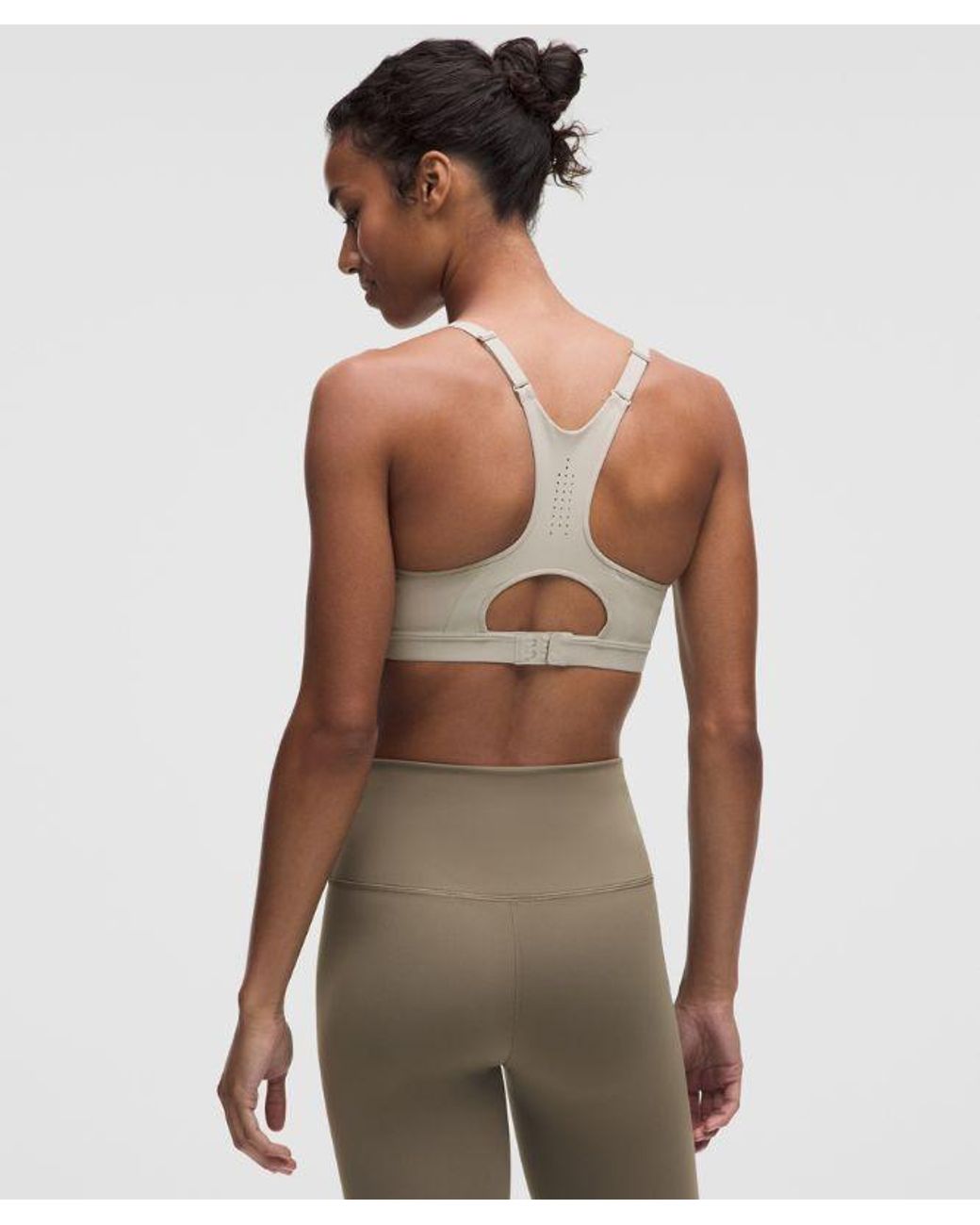 lululemon athletica Green Invisible Wire Mid-Support Sports Bra