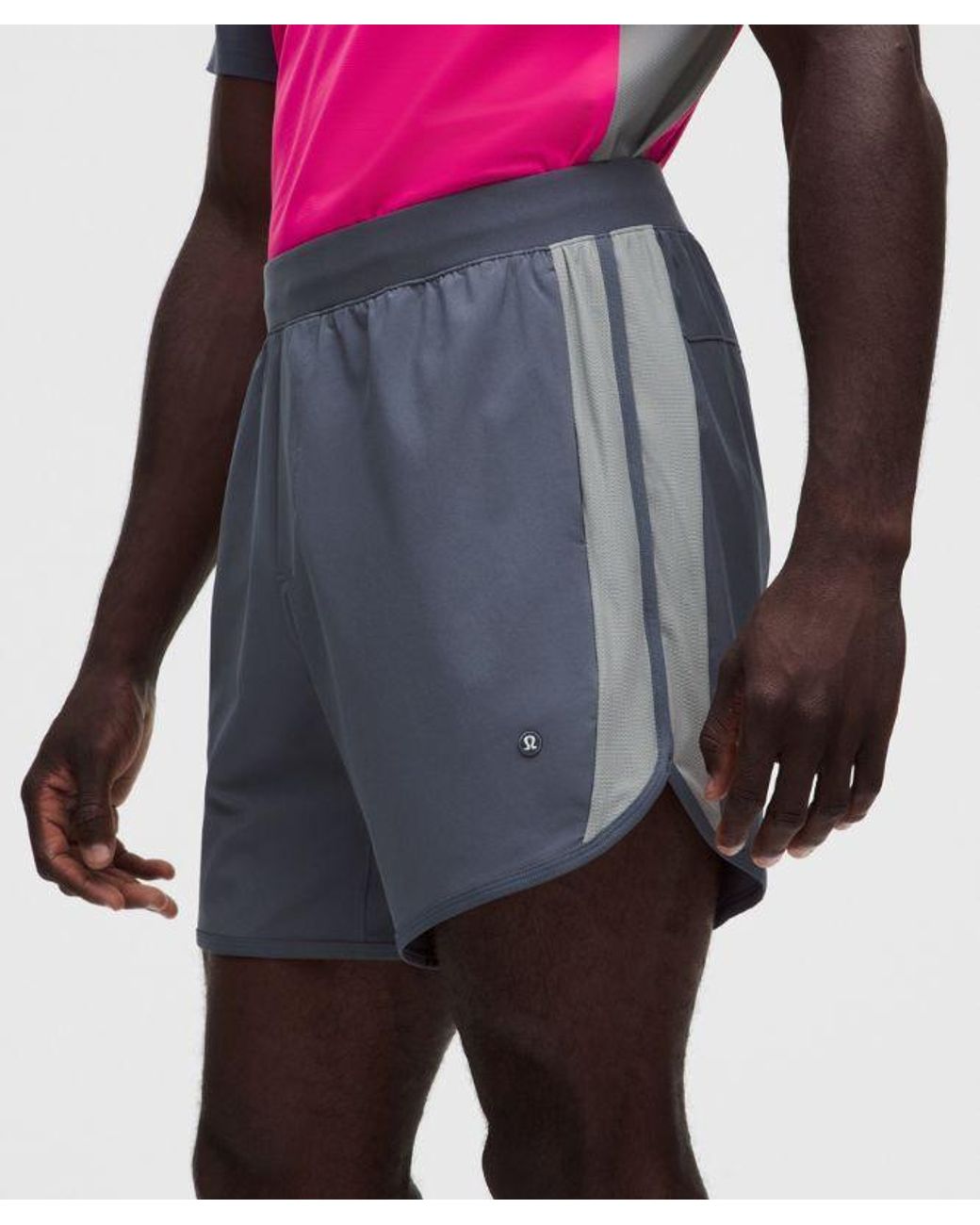 lululemon athletica Multicolor – Lightweight Mesh-Pannelled Tennis Shorts – 7" – – Size Large for men