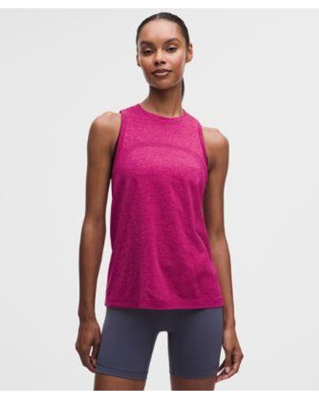 lululemon athletica Pink – Swiftly Relaxed Tank Top Hip Length – – Size 4