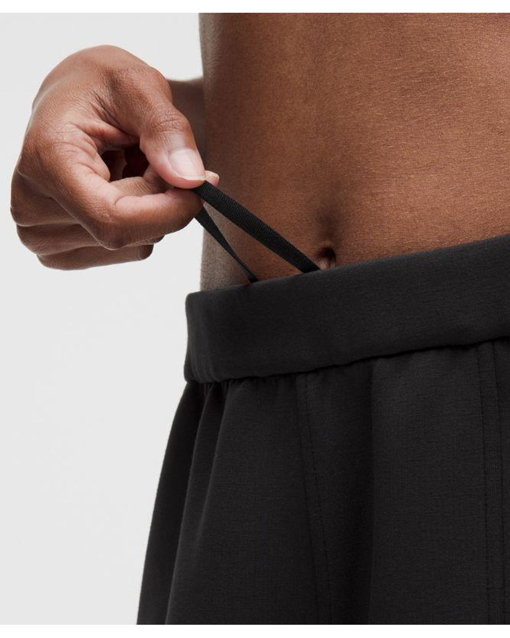 lululemon athletica Black – Smooth Spacer High-Rise Wide-Leg Pants Regular – – Size Large