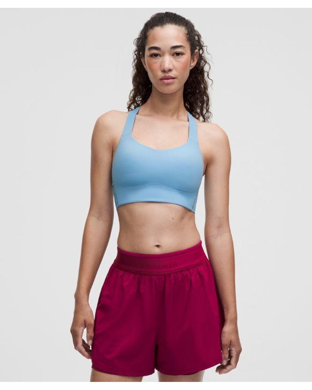 lululemon athletica Red – Like A Cloud Train Sports Bra Medium Support, B/C Cup – – Size 14