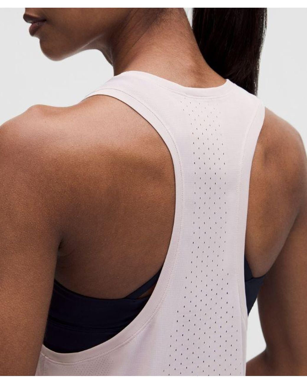 lululemon athletica White Fast And Free Singlet