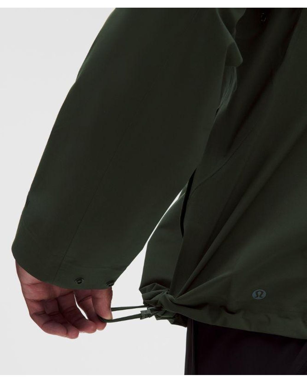 lululemon athletica Green Stretch Glyde Waterproof Jacket for men