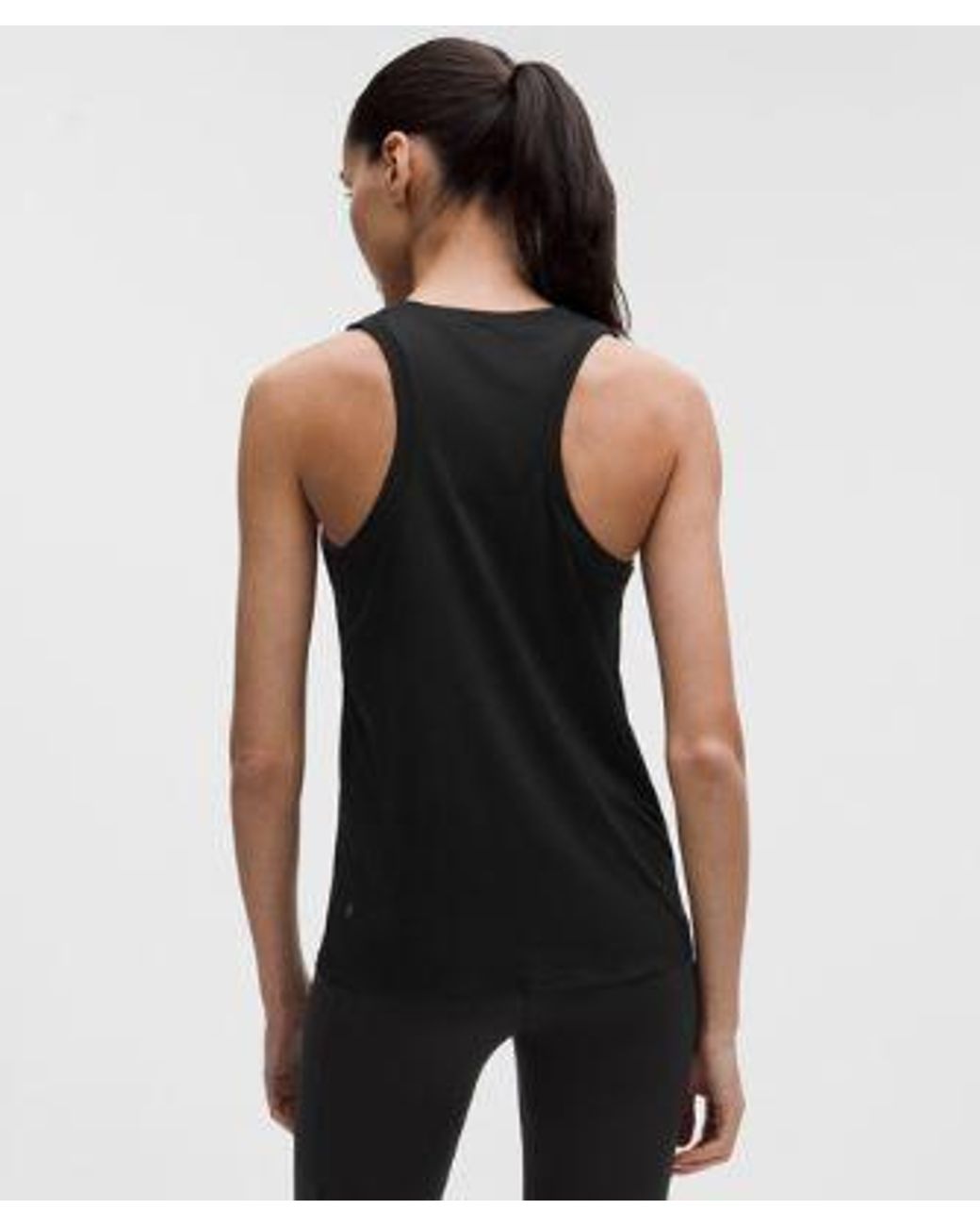 lululemon athletica Black Fast And Free Singlet
