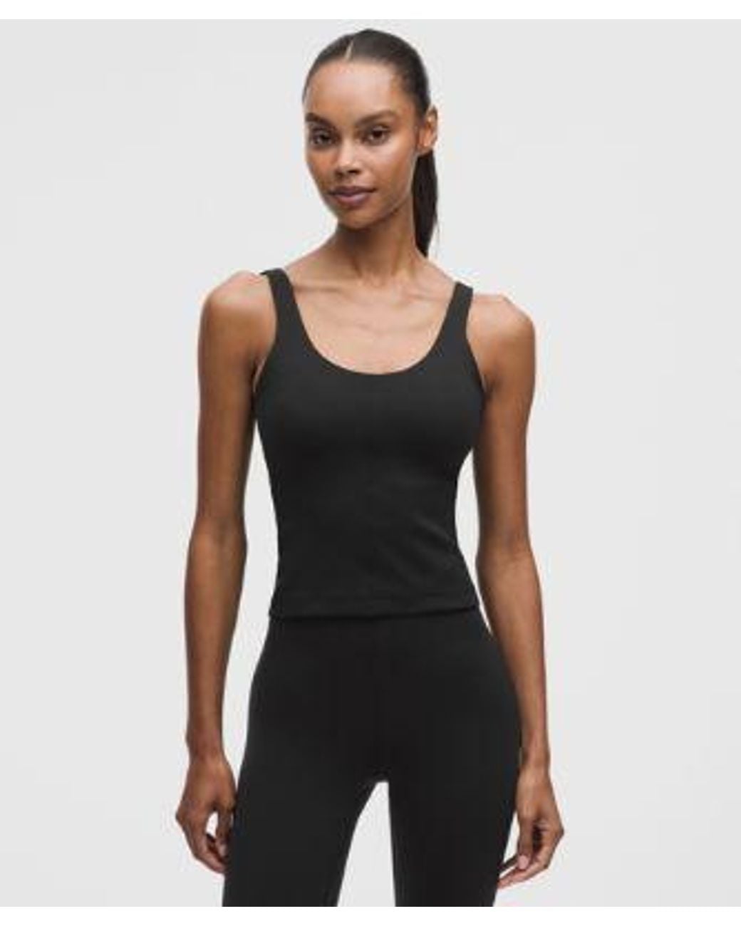 lululemon athletica Black Glow Up Tank Top