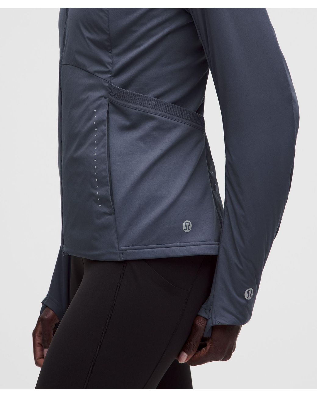 lululemon athletica Blue Down For It All Running Jacket