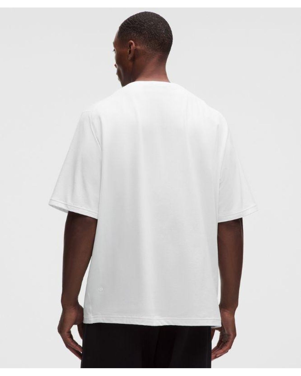 lululemon athletica White Everyday Cotton Blend Relaxed T-Shirt for men